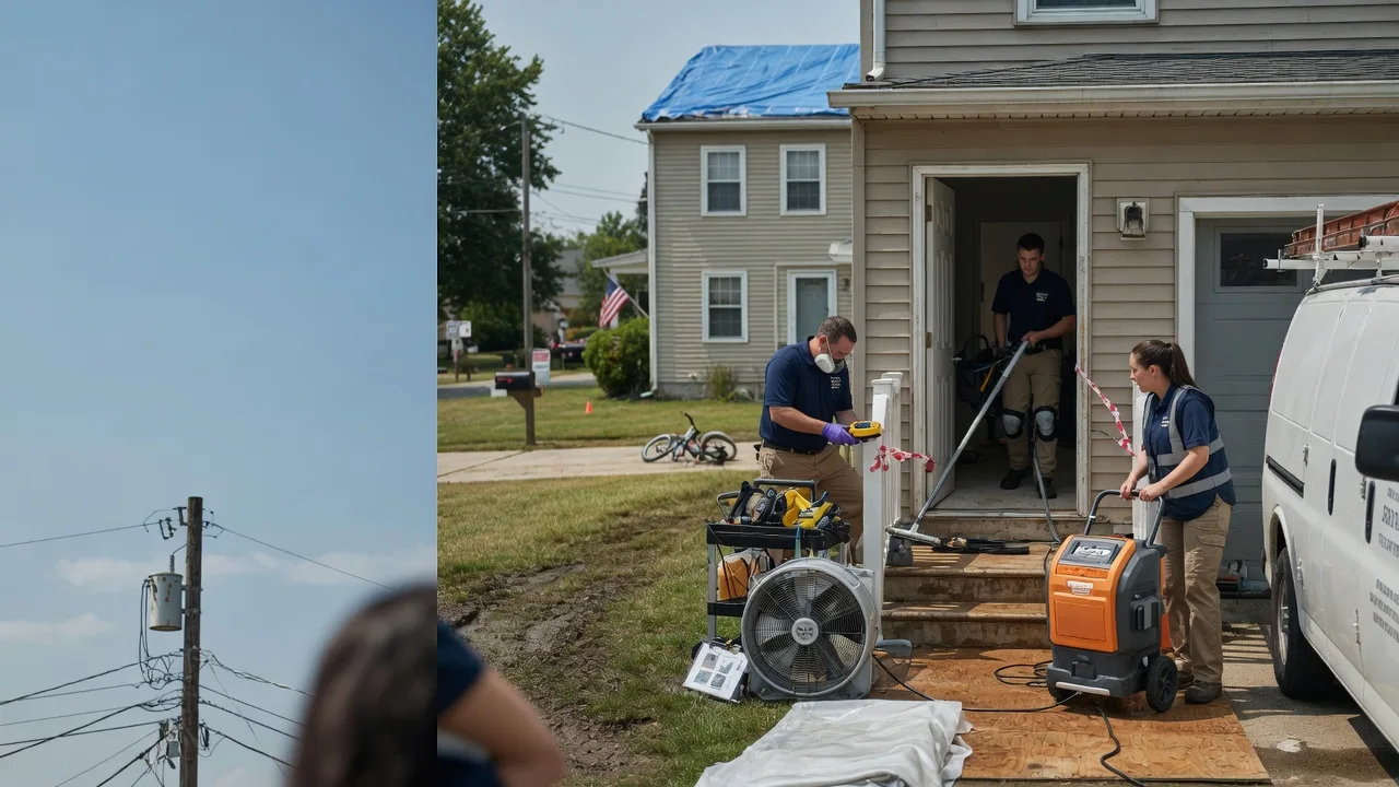 Water Damage Repair in Romeoville, IL near me